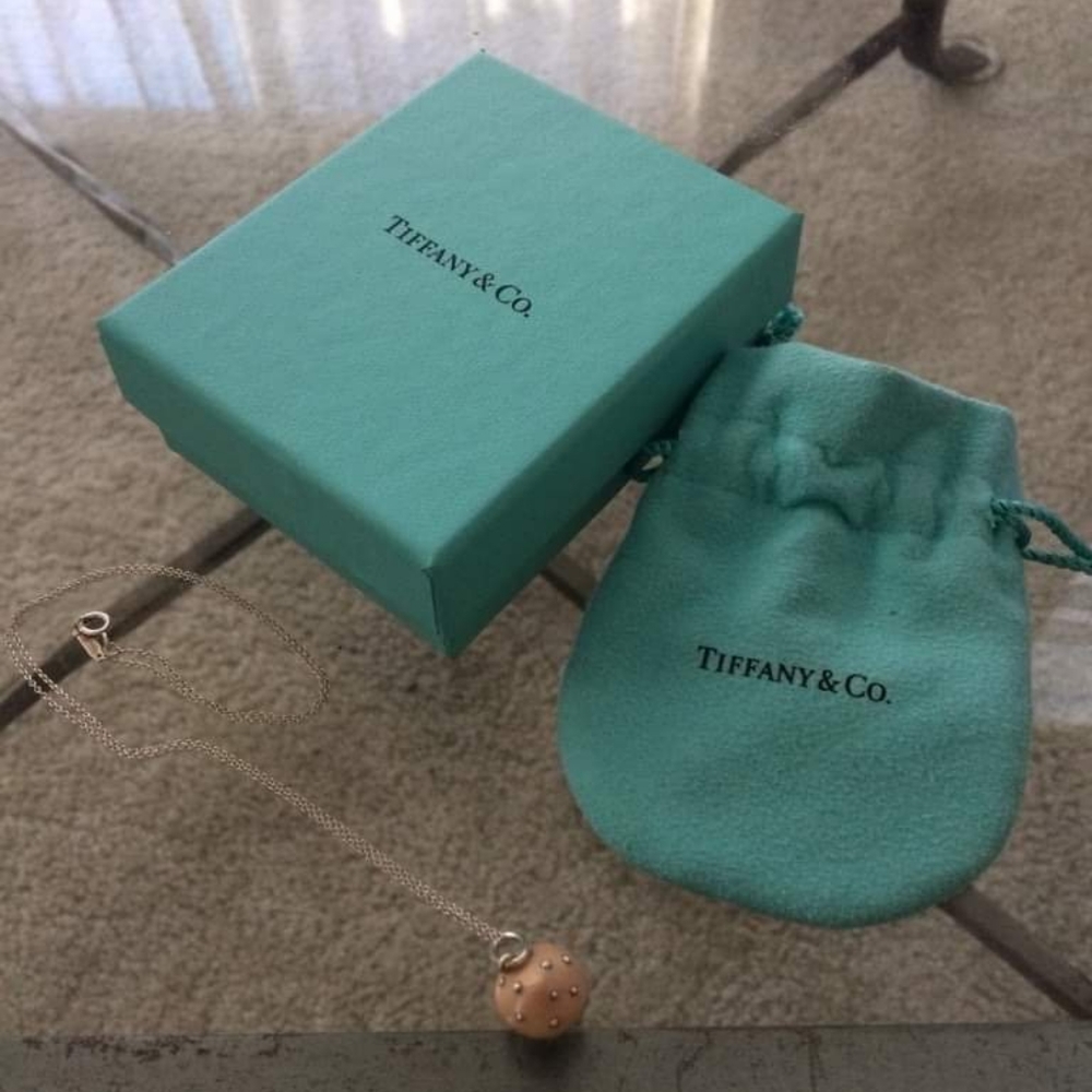Tiffany and Co. Cupcake necklace